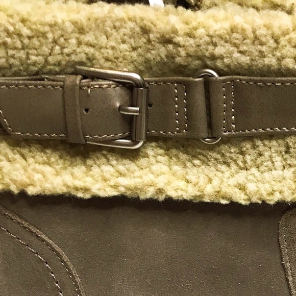 SOLE SENSIBILITY Faux Fur Booties TAN - Picture 4 of 5